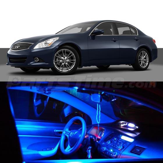 9x Blue LED Lights Interior Package For Infiniti 072008 G35 092013 G37 Sedan eBay