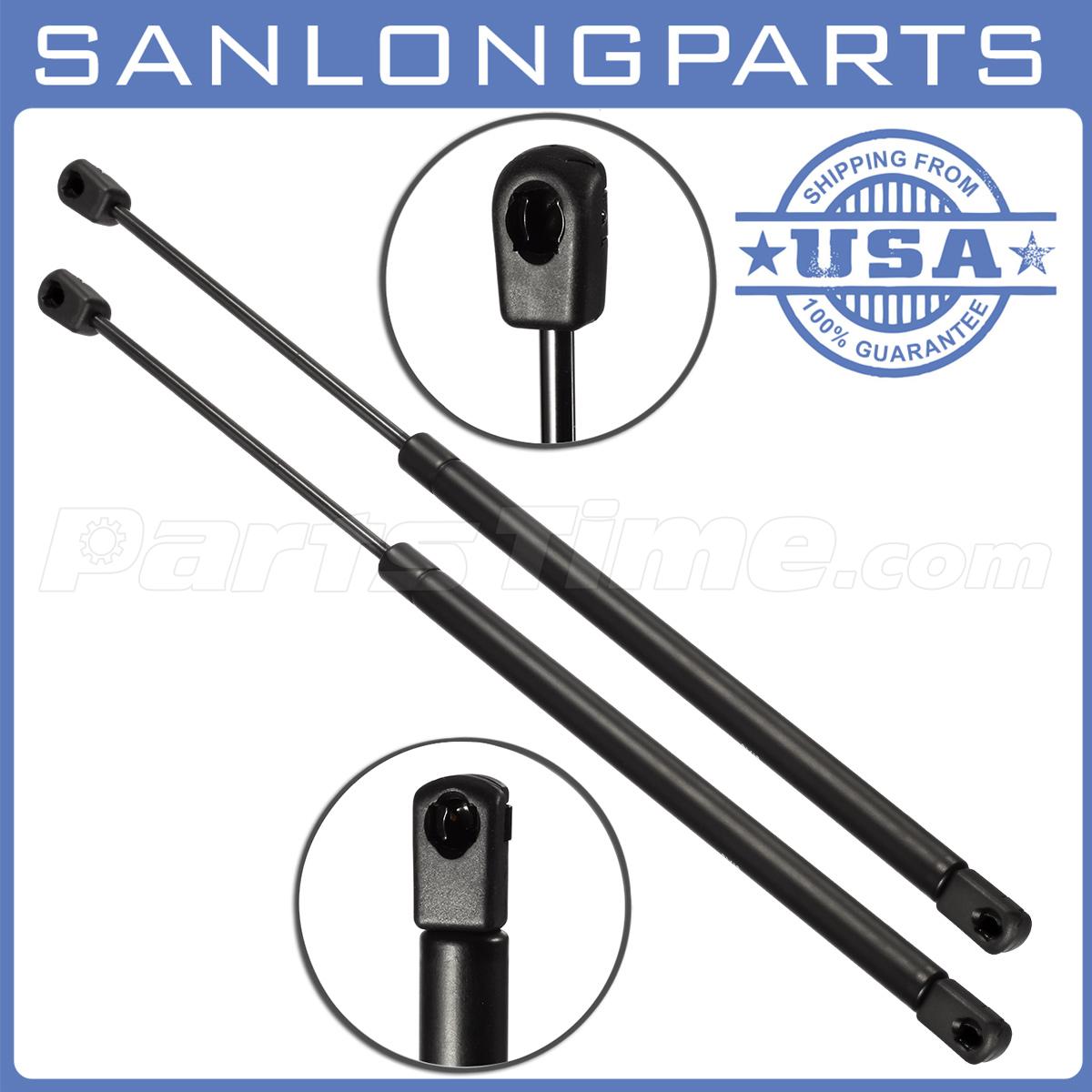 2Pcs Gas Charged Rear Glass Window Lift Support For Cadillac SG330025