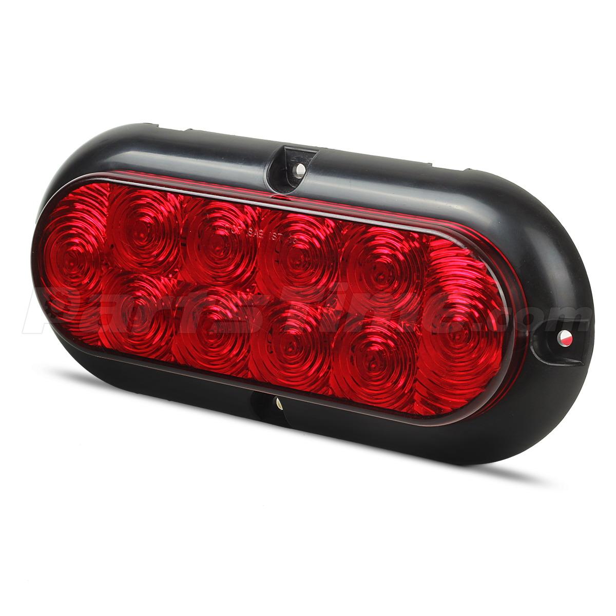 Trailer Light Complete KIT Utility RV 6" Stop Turn Brake Tail Light