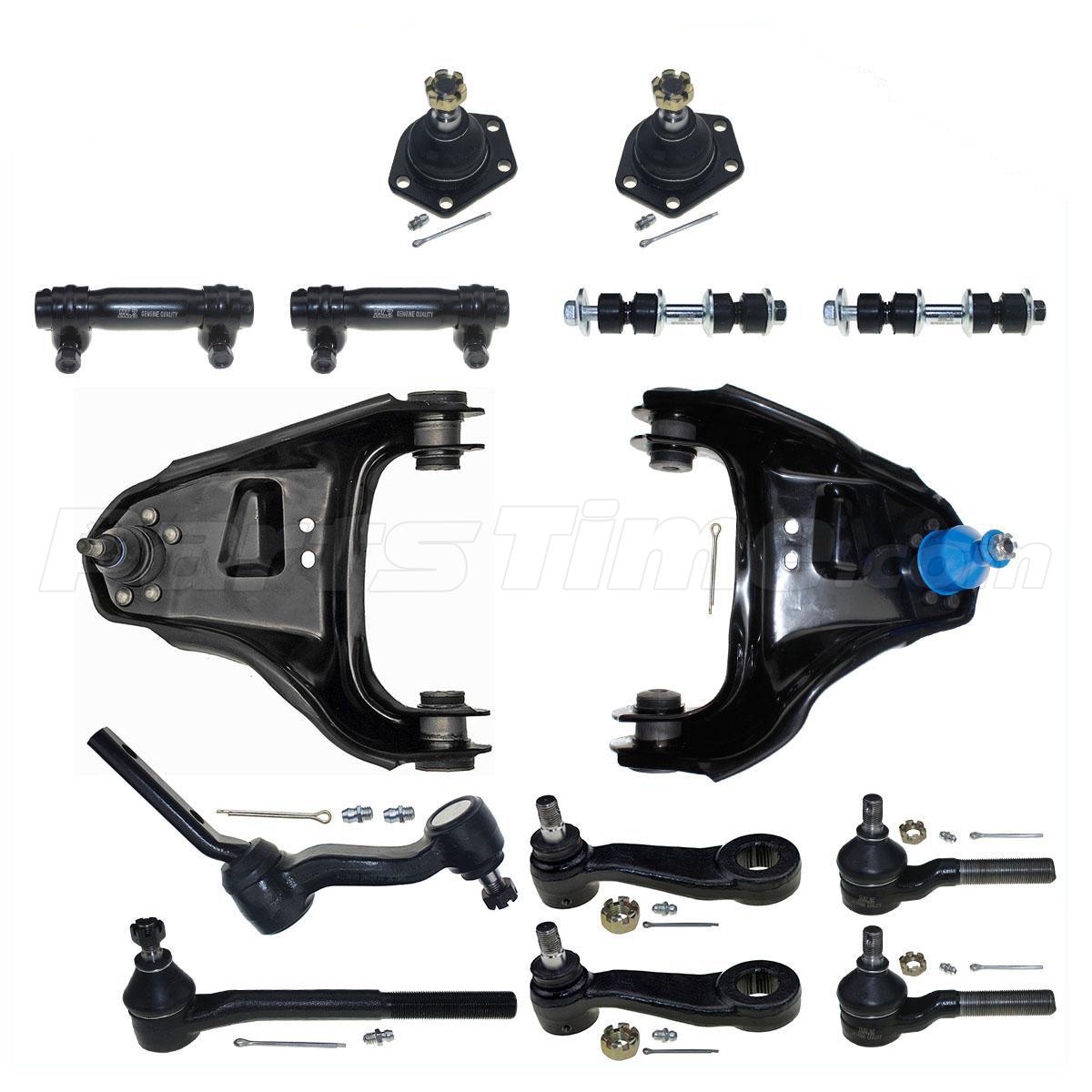 14 Piece Suspension Set for 9802 GMC Jimmy Sonoma Control Arm 1 Year