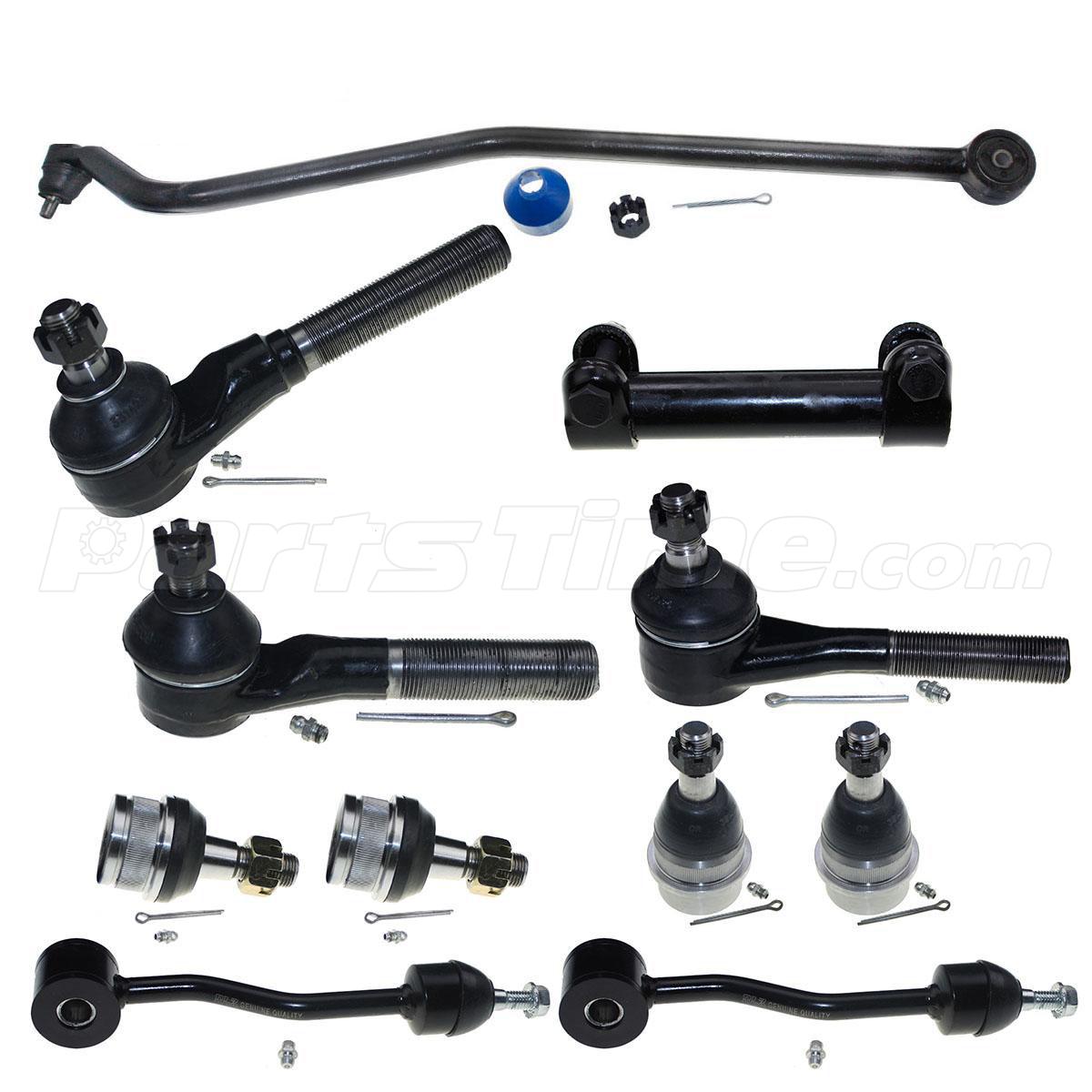 For 1997 2004 Jeep TJ 4WD Ball Joint Tie Rod End Track Bar Suspension