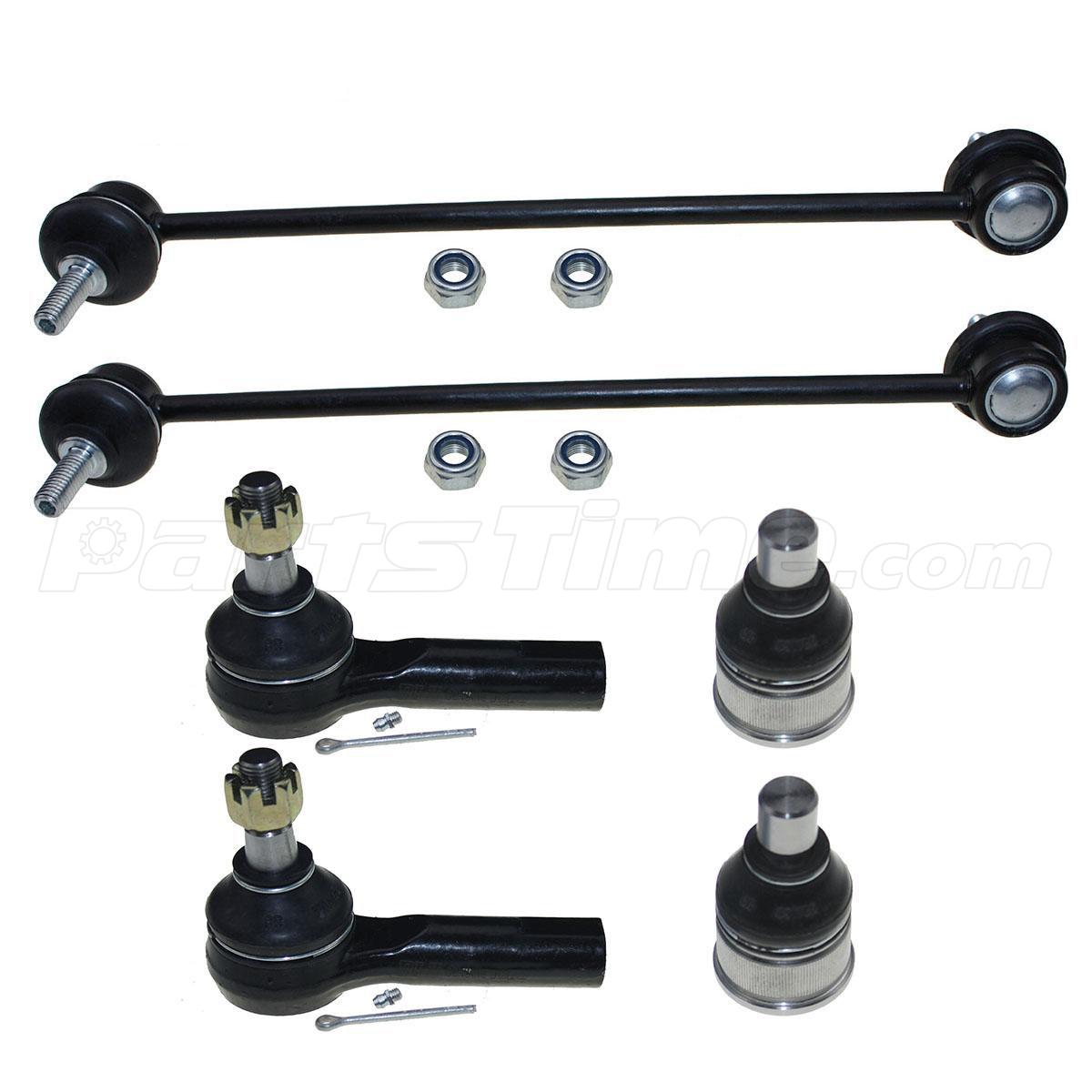 For 20052009 Ford Escape Suspension Ball Joint Tie Rod End Sway Bar 6 Pcs eBay