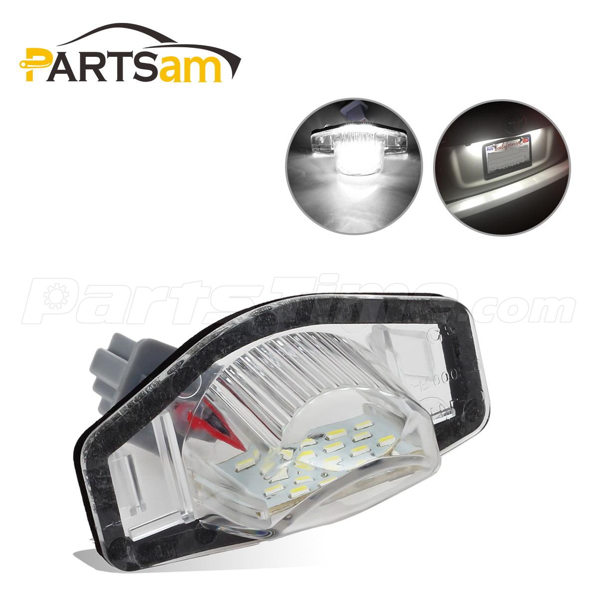 2x White 18-SMD License Plate Lights Lamps for Honda Fit Odyssey Stream Insight | eBay 2006 Honda Odyssey License Plate Bulb Replacement